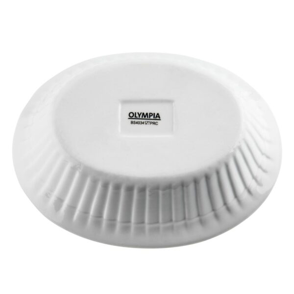 Olympia Whiteware Oval Pie Dish - 46Hx170Wx133mmD (Box 6) - Image 5