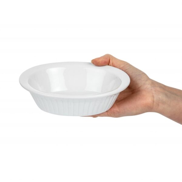 Olympia Whiteware Oval Pie Dish - 46Hx170Wx133mmD (Box 6) - Image 6