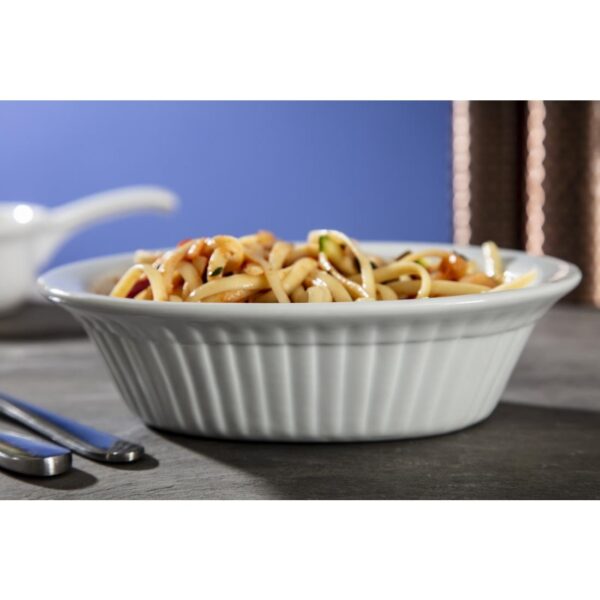 Olympia Whiteware Oval Pie Dish - 46Hx170Wx133mmD (Box 6) - Image 7