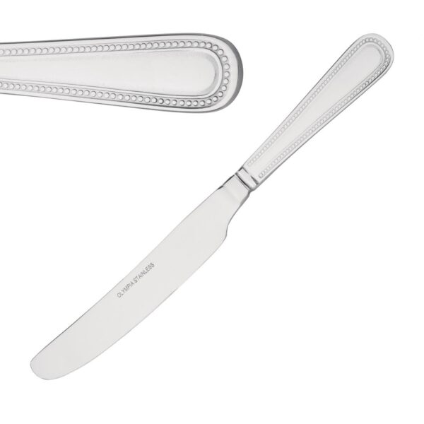 Olympia Bead Table Knife St/St (Box 12) - Image 3