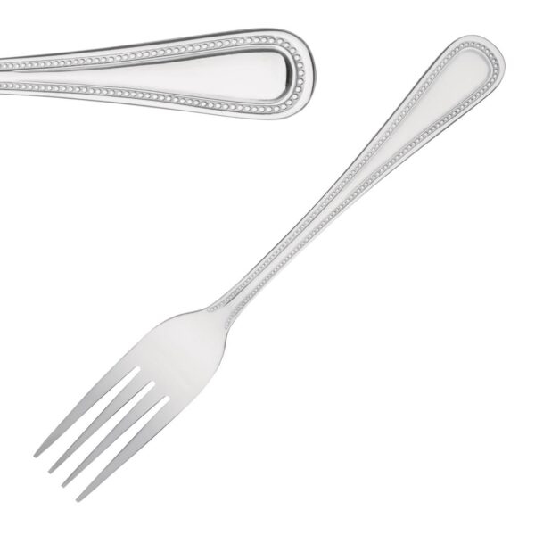 Olympia Bead Table Fork St/St (Box 12) - Image 3