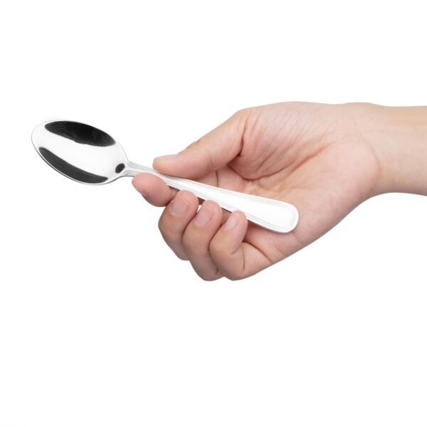 Olympia Bead Teaspoon St/St (Box 12) - Image 5