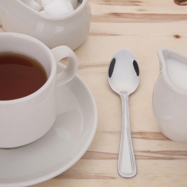 Olympia Bead Teaspoon St/St (Box 12) - Image 6