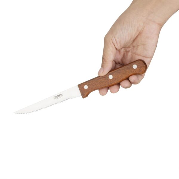 Steak Knives Wood - 4 1/2" (Box 12) - Image 3