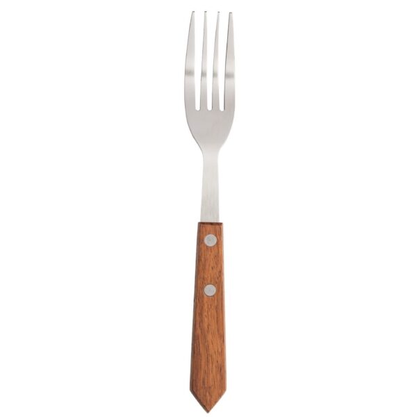 Steak Forks Wood - 4" (Box 12) - Image 2