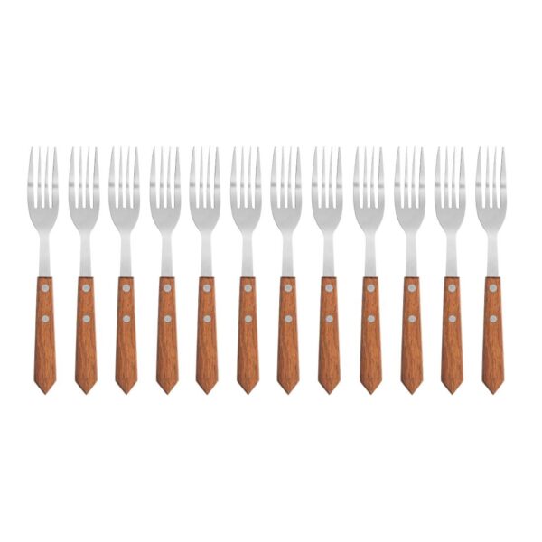 Steak Forks Wood - 4" (Box 12) - Image 4