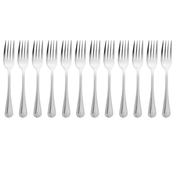 Olympia Jesmond Dessert Fork St/St (Box 12) - Image 3
