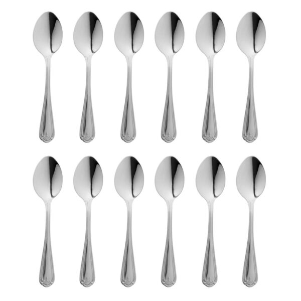 Olympia Jesmond Tea Spoon St/St (Box 12) - Image 4