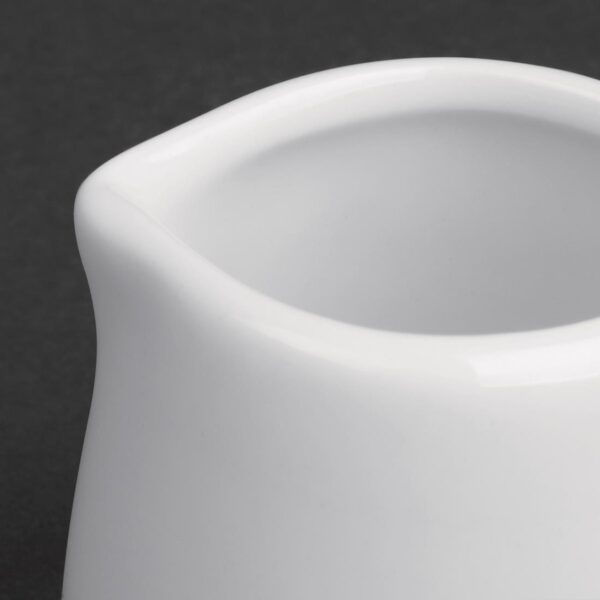 Olympia Whiteware Cream/Milk Jug - 1.5oz (Box 12) - Image 3