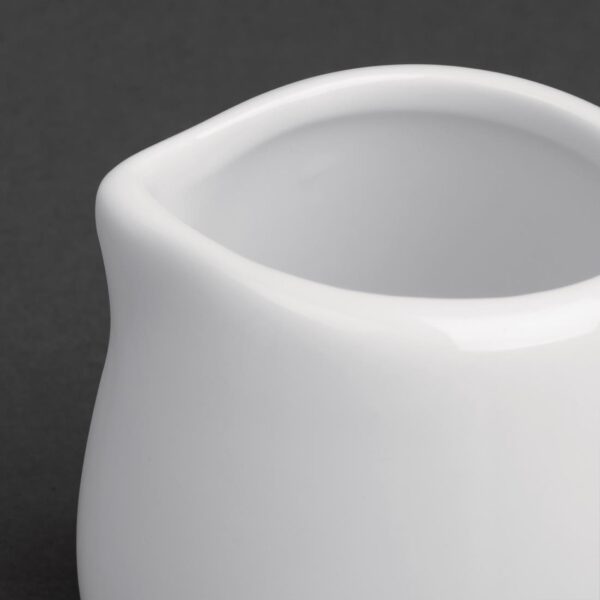 Olympia Whiteware Cream/Milk Jug - 3oz (Box 12) - Image 3