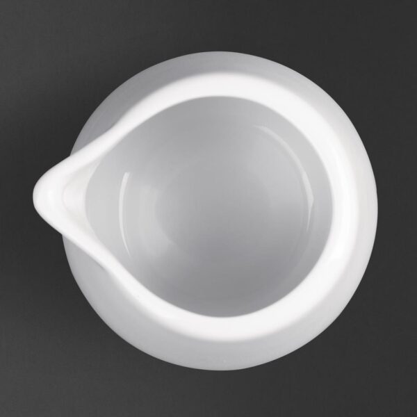 Olympia Whiteware Cream/Milk Jug - 8oz (Box 12) - Image 5
