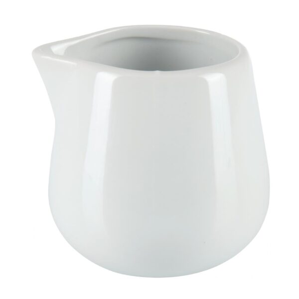 Olympia Whiteware Cream/Milk Jug - 8oz (Box 12) - Image 8