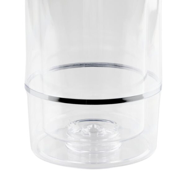 Clear Acrylic Wine Cooler - Image 4