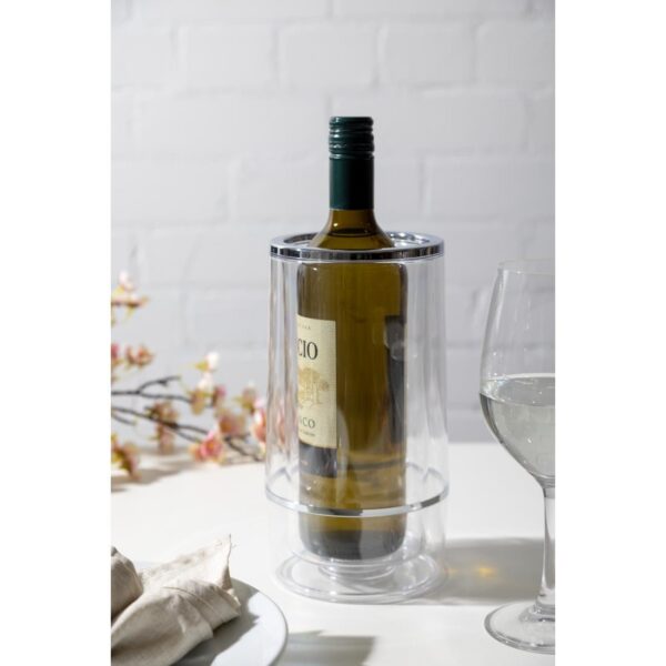Clear Acrylic Wine Cooler - Image 5