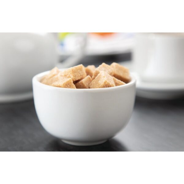 Olympia Whiteware Open Sugar Bowl 7oz (Box 12) - Image 7