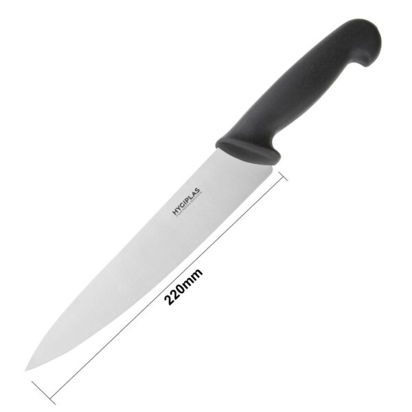 Hygiplas Cooks Knife Black -216mm - Image 5
