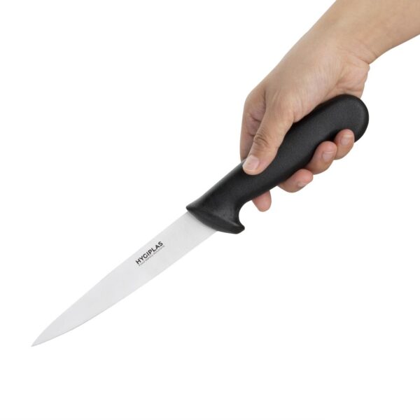 Hygiplas Fillet Knife Black - 6" - Image 2