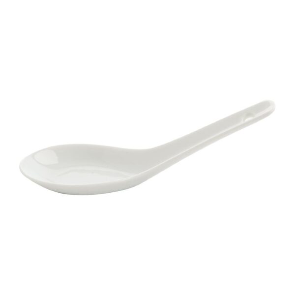 Olympia Whiteware Rice Spoon (Box 24) - Image 3