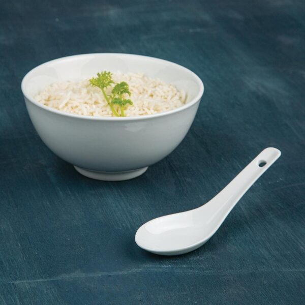 Olympia Whiteware Rice Spoon (Box 24) - Image 5