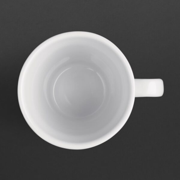 Olympia Whiteware Latte Mug - 310ml (Box 12) - Image 5