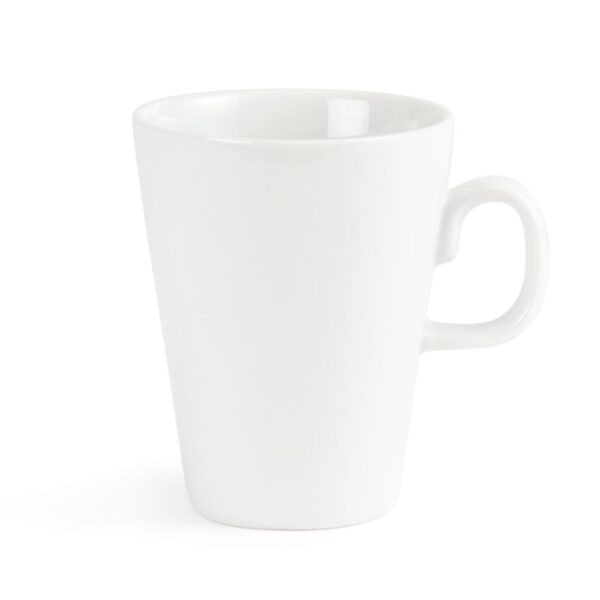 Olympia Whiteware Latte Mug - 310ml (Box 12) - Image 2