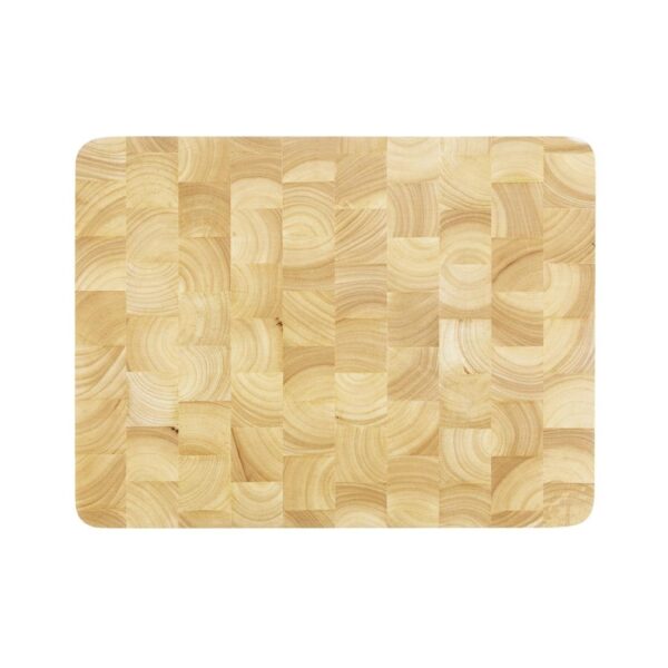 Vogue Rectangular Wooden Chopping Board Large - 610x455x45mm 24x18x1 3/4" - Image 4