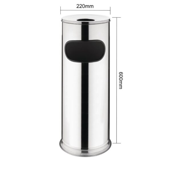 Bolero Lobby Bin - 18Ltr 22x60cm - Image 7