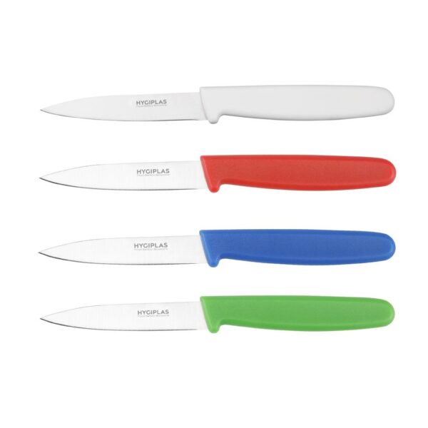 Hygiplas Paring Knife Red - 3" - Image 3