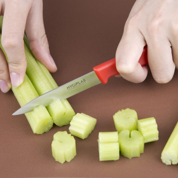 Hygiplas Paring Knife Red - 3" - Image 4