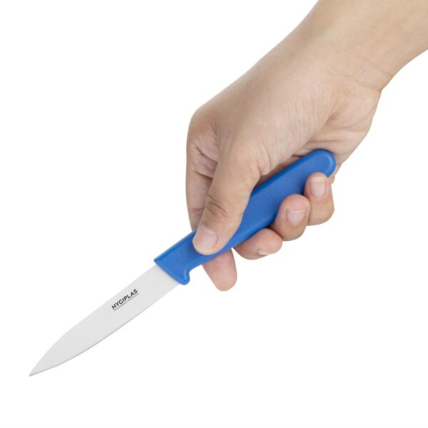 Hygiplas Paring Knife Blue - 3" - Image 2