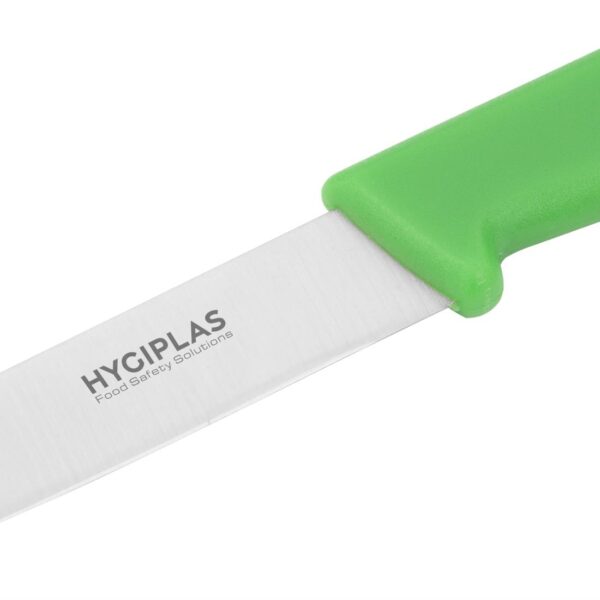Hygiplas Paring Knife Green - 3" - Image 3
