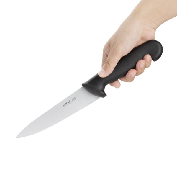 Hygiplas Cooks Knife Black - 159mm - Image 2