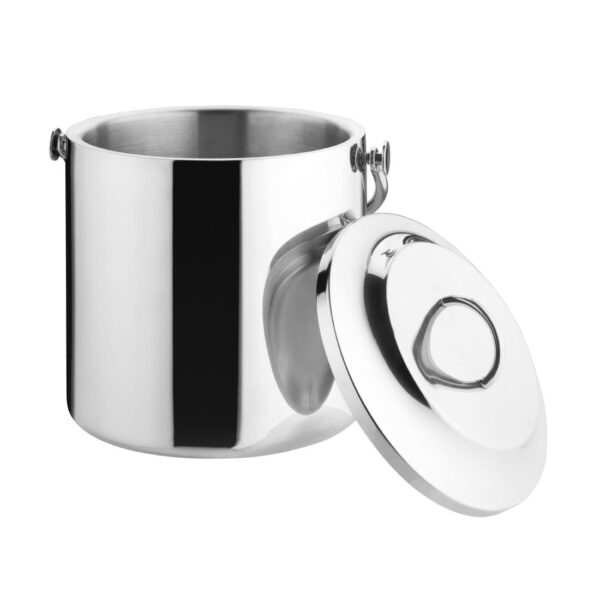 Olympia Double Wall Ice Pail St/St - 3.3Ltr - Image 2