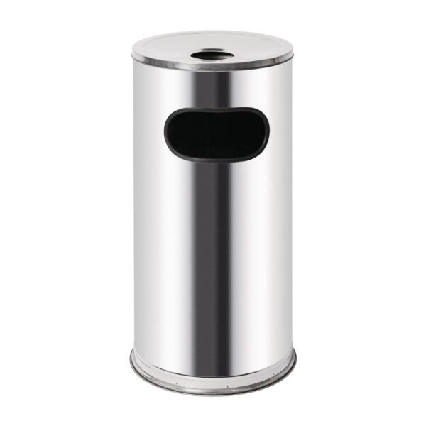 Bolero Lobby Bin St/St - 35Ltr 30x62cm