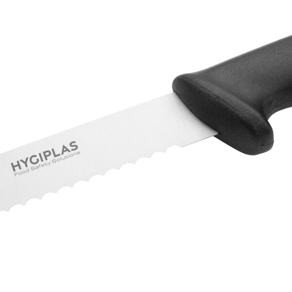Hygiplas Slicer Serrated Black - 10" - Image 3