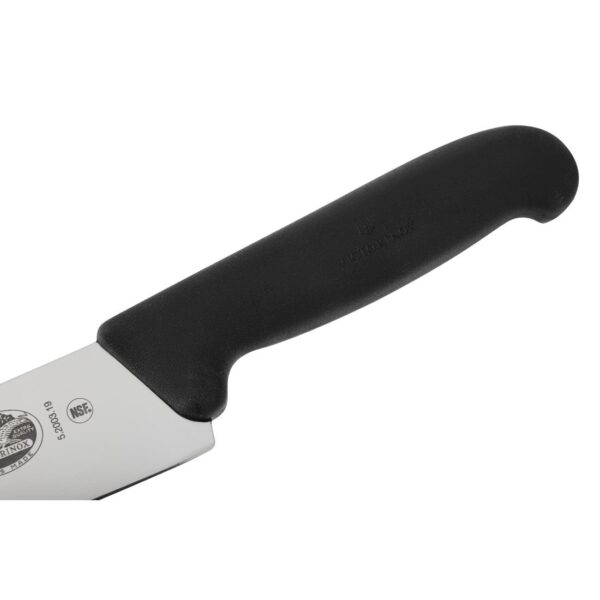 Victorinox Cooks Carving Knife Straight Edge Black - 19cm - Image 3