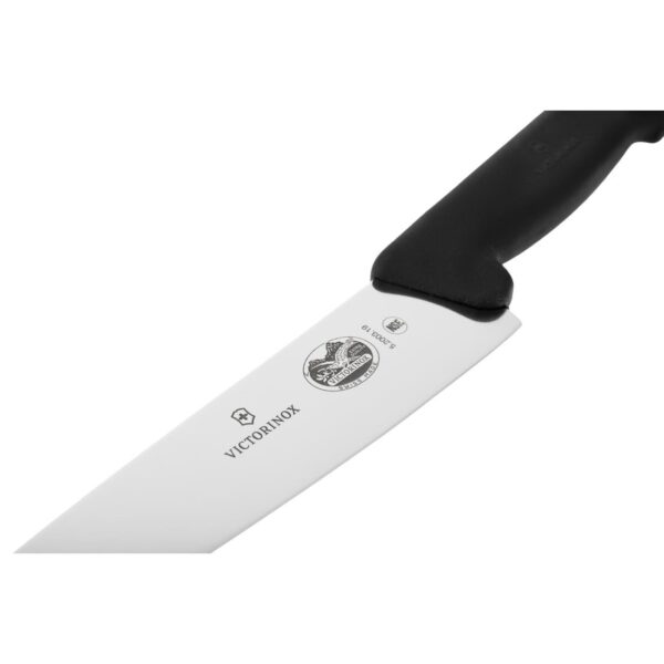 Victorinox Cooks Carving Knife Straight Edge Black - 19cm - Image 4