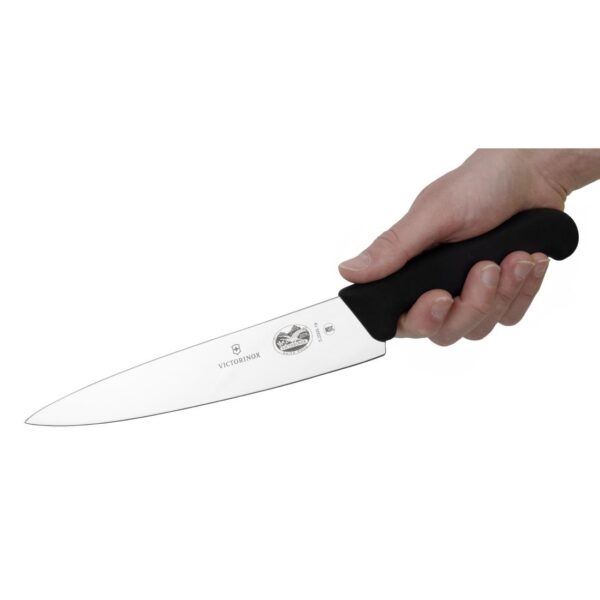 Victorinox Cooks Carving Knife Straight Edge Black - 19cm - Image 5