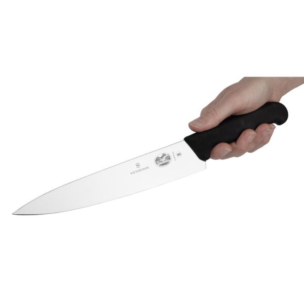 Victorinox Cooks Carving Knife Straight Edge Black - 22cm - Image 5
