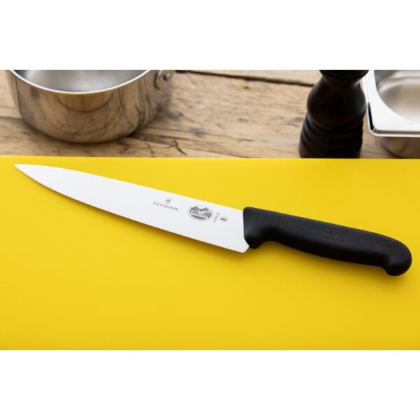 Victorinox Cooks Carving Knife Straight Edge Black - 22cm - Image 6