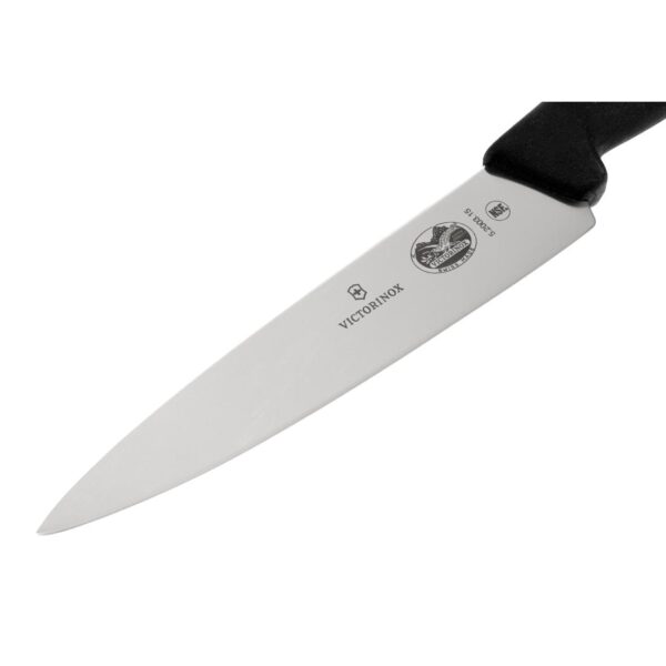Victorinox Cooks Carving Knife Straight Edge Black - 15cm - Image 4
