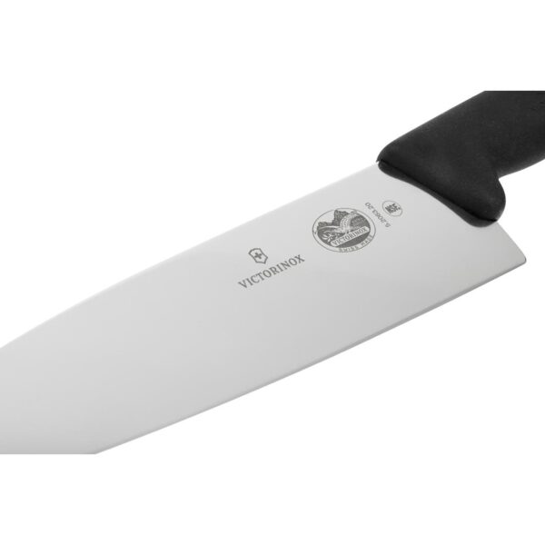Victorinox Cooks Carving Knife Wide Blade Black - 20cm - Image 4