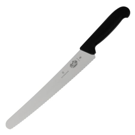 Victorinox Pastry Knife Wavy Edge Black - 26cm