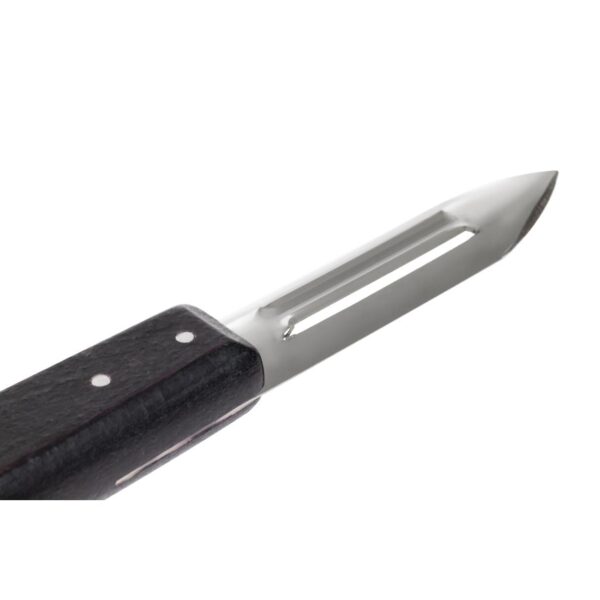 Victorinox Potato Peeler Double Edge Wood Handle - 5cm - Image 4