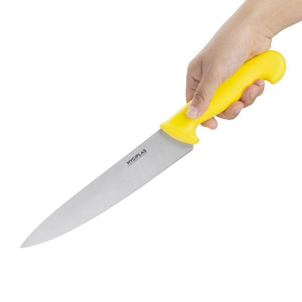 Hygiplas Cooks Knife Yellow - 8.5" - Image 2