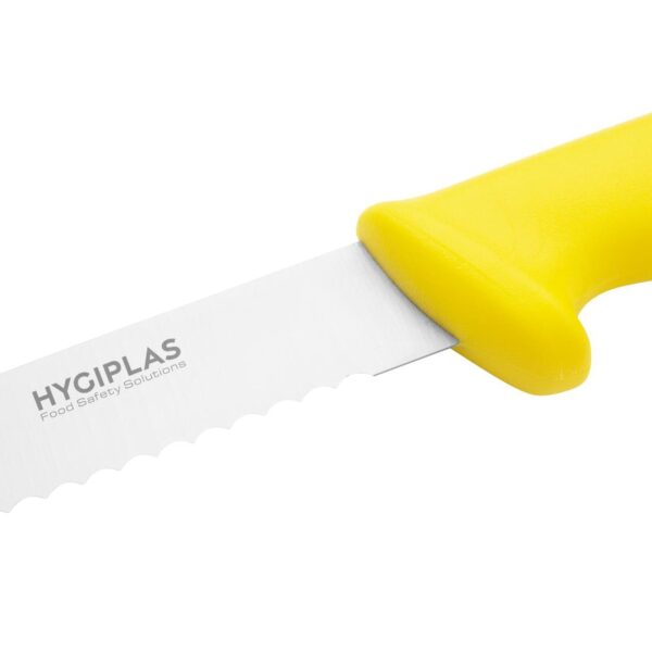 Hygiplas Slicer Serrated Yellow - 10" - Image 3