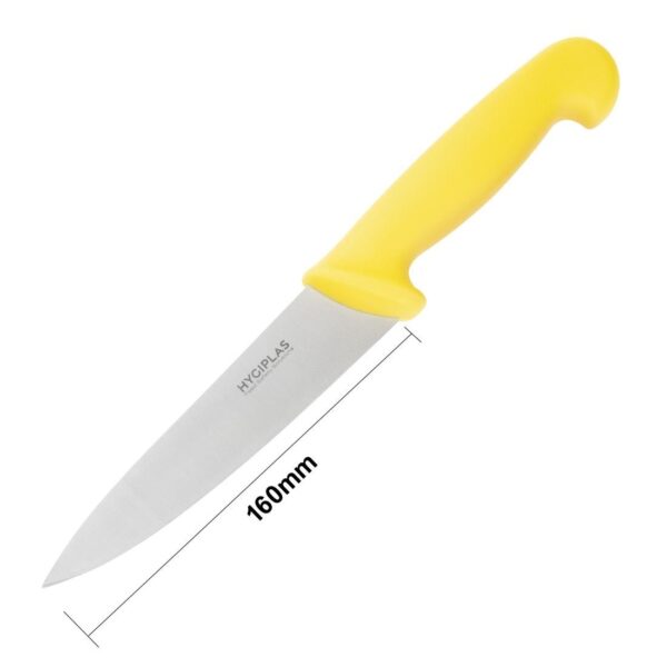 Hygiplas Cooks Knife Yellow - 6.25" - Image 5
