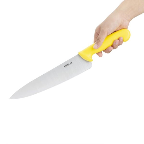 Hygiplas Cooks Knife Yellow - 254mm - Image 2