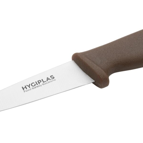 Hygiplas Paring Knife Brown - 3.5" - Image 3