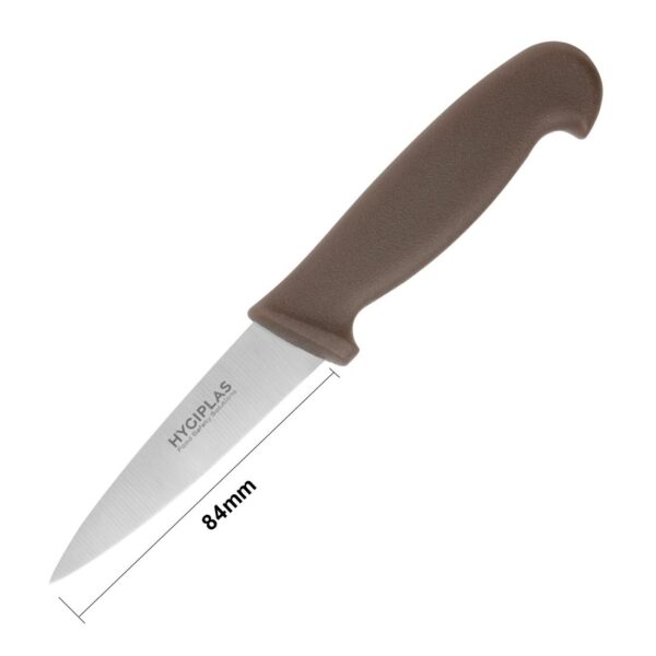 Hygiplas Paring Knife Brown - 3.5" - Image 5